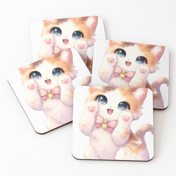 Item preview, Cute Anime Cat Kawaii Art – Soft Pastel Aesthetic Illustration | Inspired by Ilya Rozanov, Travball & Shane Hollander Trends designed and sold by zevorgue.