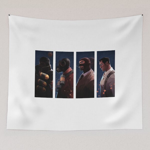 Item preview, Team Fortress 2 Dark Class Portrait Set designed and sold by animefan1368.