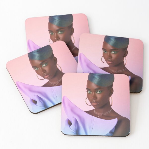Item preview, Mujer negra a la moda futurista designed and sold by BenCoStyle.