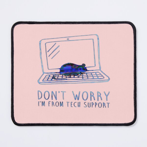 Item preview, I’m From Tech Support Mouse Laptop Humor 01 designed and sold by creativerooney.