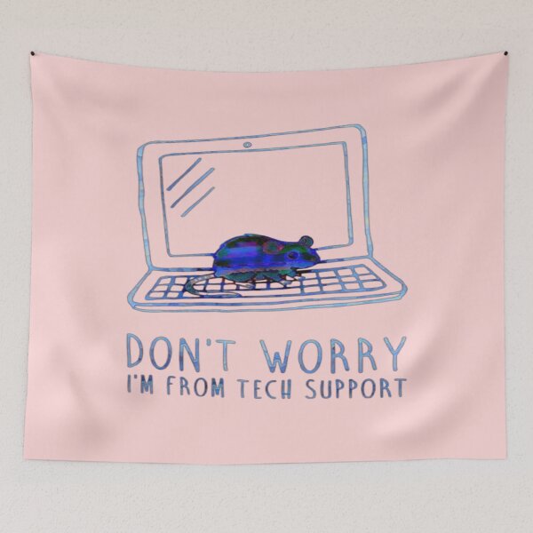 Item preview, I’m From Tech Support Mouse Laptop Humor 01 designed and sold by creativerooney.