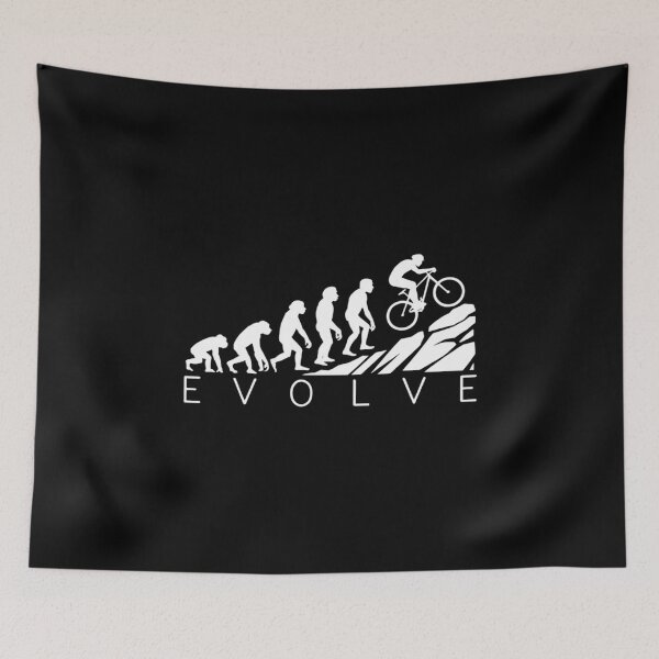 Item preview, MTB Mountain Bike Evolution Biker Cyclist Bicycle designed and sold by AquaKiev.