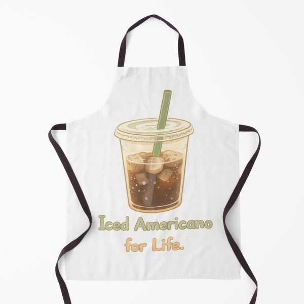 Item preview, Iced Americano for Life | K-Drama Coffee Lover Sticker designed and sold by Soft Seoul Studio.