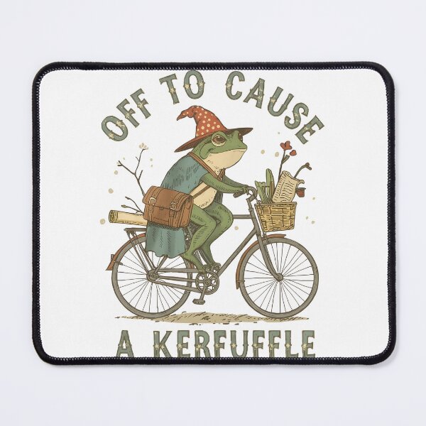 Item preview, Off To Cause Kerfuffle Frog designed and sold by nryum.