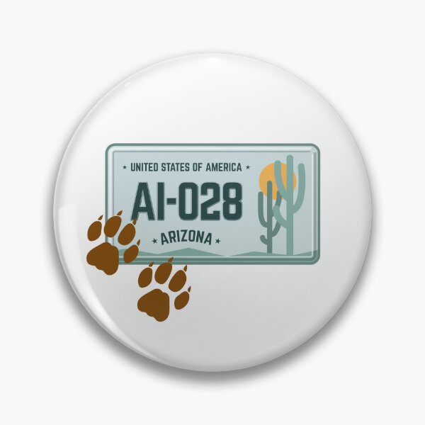 Item preview, Arizona State License Plate designed and sold by QuoteCanvas.TH.