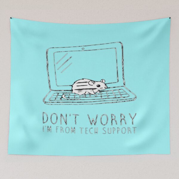 Item preview, I’m From Tech Support Mouse Laptop Humor 02 designed and sold by creativerooney.