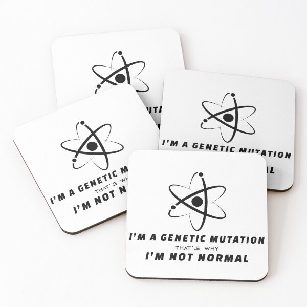 Item preview, genetic mutation (wow genetic) be couse i'm unique designed and sold by NORENTE.