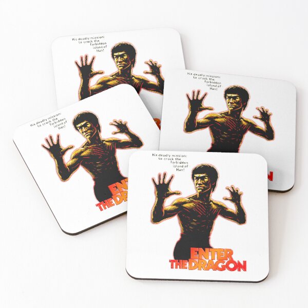 Item preview, Enter The Dragon Movie Poster Tribute designed and sold by StitchNRebl.