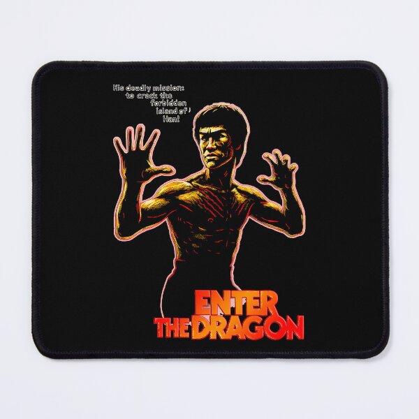 Item preview, Enter The Dragon Movie Poster Tribute designed and sold by StitchNRebl.