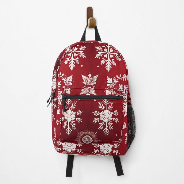 Item preview, Festive Red & White Snowflake Pattern | Holiday Winter Design designed and sold by Pickmash.