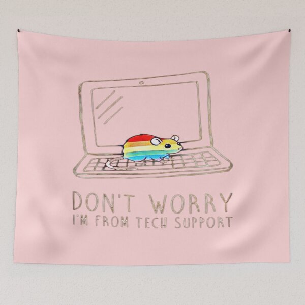 Item preview, I’m From Tech Support Mouse Laptop Humor 03 designed and sold by creativerooney.