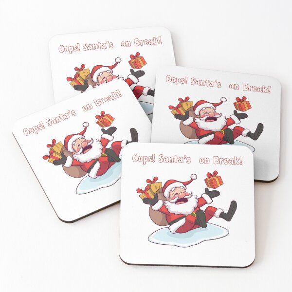 Item preview, Oops! Santa’s on Break designed and sold by CHMOULA.