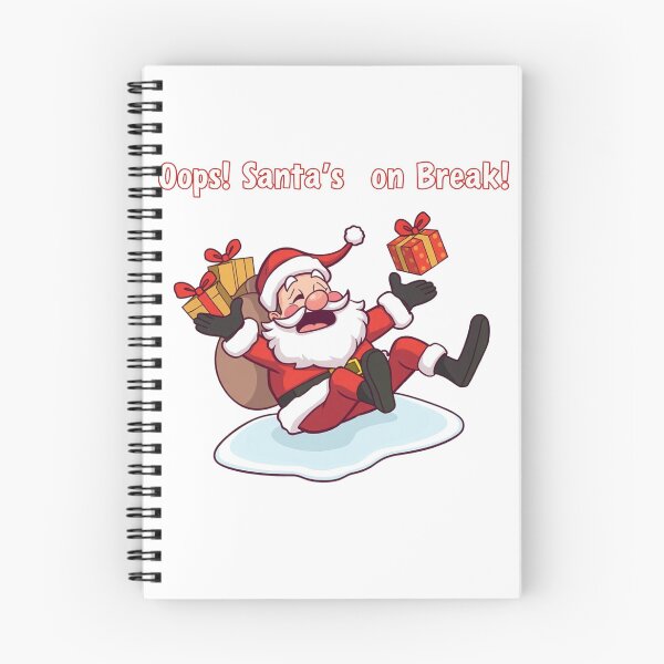 Item preview, Oops! Santa’s on Break designed and sold by CHMOULA.