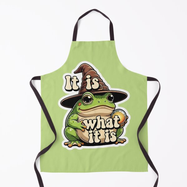 Item preview, Funny Wizard Frog - It Is What It Is Meme Art designed and sold by 2112Shop.