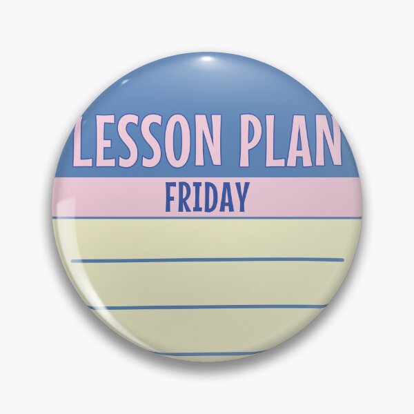 Item preview, Lesson Plan Friday designed and sold by Think4Prints.