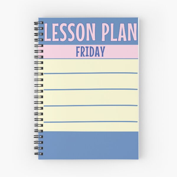 Item preview, Lesson Plan Friday designed and sold by Think4Prints.