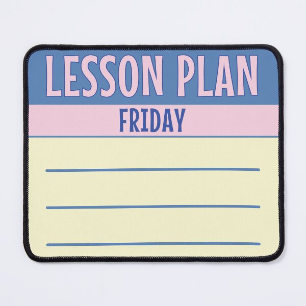 Item preview, Lesson Plan Friday designed and sold by Think4Prints.