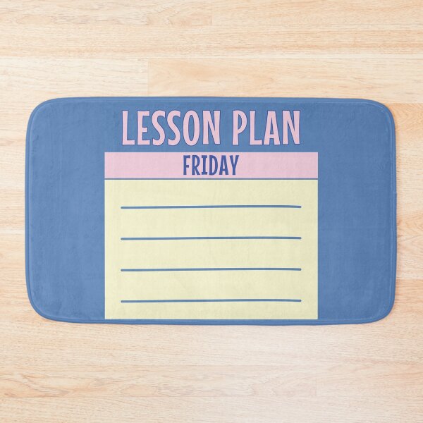 Item preview, Lesson Plan Friday designed and sold by Think4Prints.