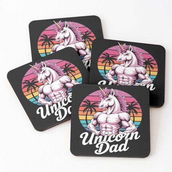 Item preview, Unicorn Dad Unicorns Gym Workout Father's Day  designed and sold by MarryIsMonth.