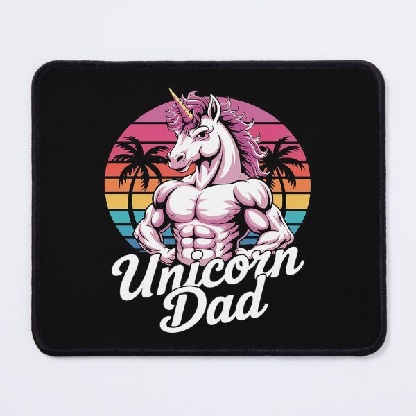 Item preview, Unicorn Dad Unicorns Gym Workout Father's Day  designed and sold by MarryIsMonth.