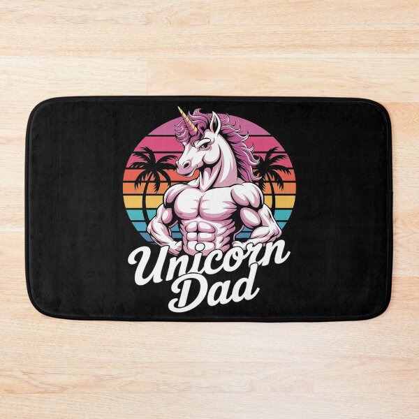 Item preview, Unicorn Dad Unicorns Gym Workout Father's Day  designed and sold by MarryIsMonth.