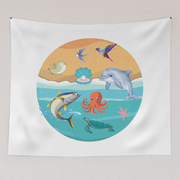 Item preview, SEA FISH designed and sold by KISMIN.