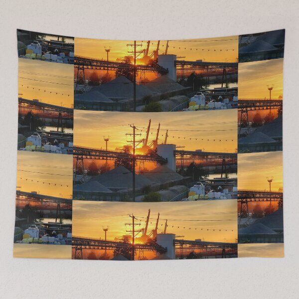 Item preview, Vancouver Port Sunset designed and sold by nightnight.