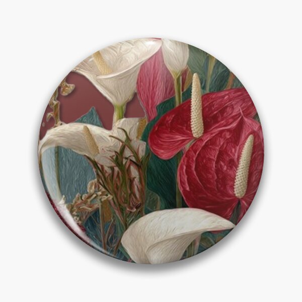Item preview, Crimson Grace: A Botanical Reverie designed and sold by NewSeeN_SoftWare&ImageRy.