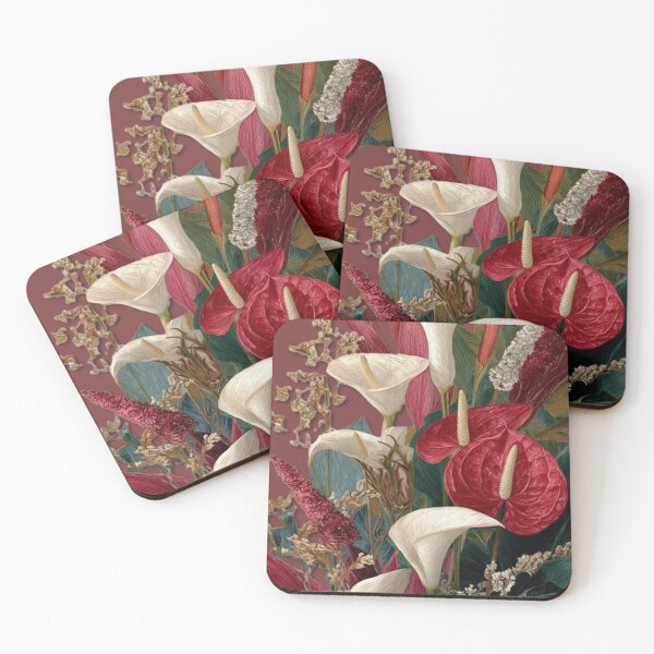 Item preview, Crimson Grace: A Botanical Reverie designed and sold by NewSeeN_SoftWare&ImageRy.