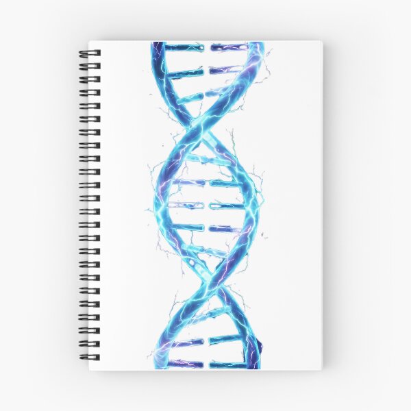 Item preview, Neon DNA Strand - Vertical Cyberpunk Genetics designed and sold by MYF Digital Design .