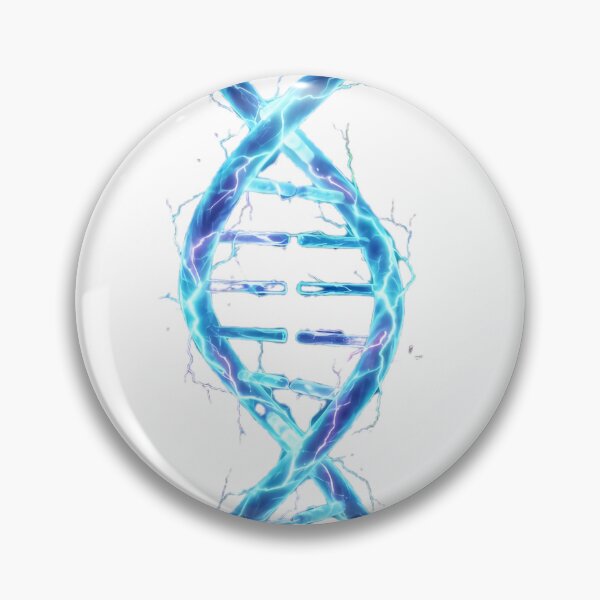 Item preview, Neon DNA Strand - Vertical Cyberpunk Genetics designed and sold by MYF Digital Design .