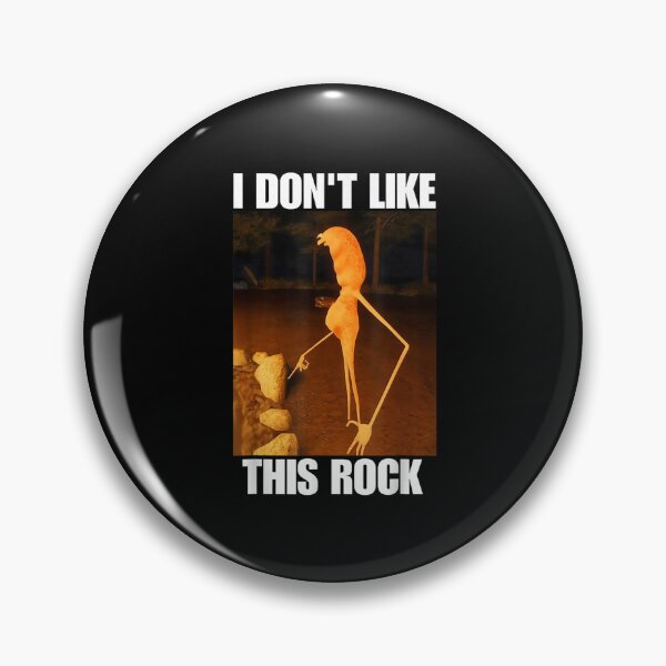 Item preview, I Don't Like This Rock Marcus The Worm Funny Meme designed and sold by ivotee.