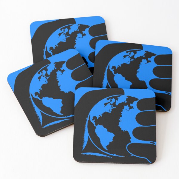 Item preview, The World in Your Hand - Powerful Earth Silhouette Art designed and sold by Taanva.