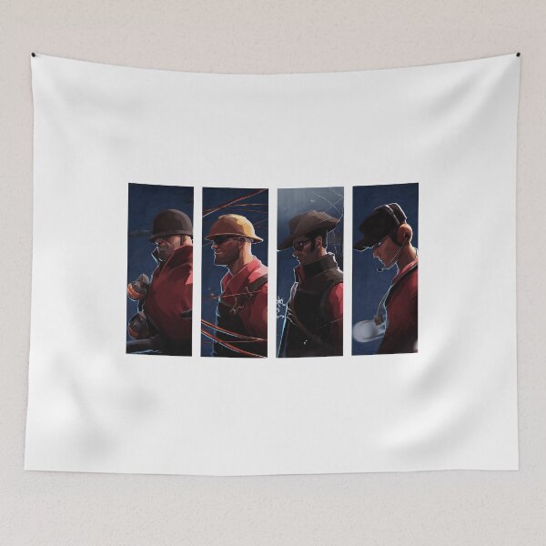 Item preview, Team Fortress 2 Dramatic Class Silhouettes designed and sold by animefan1368.