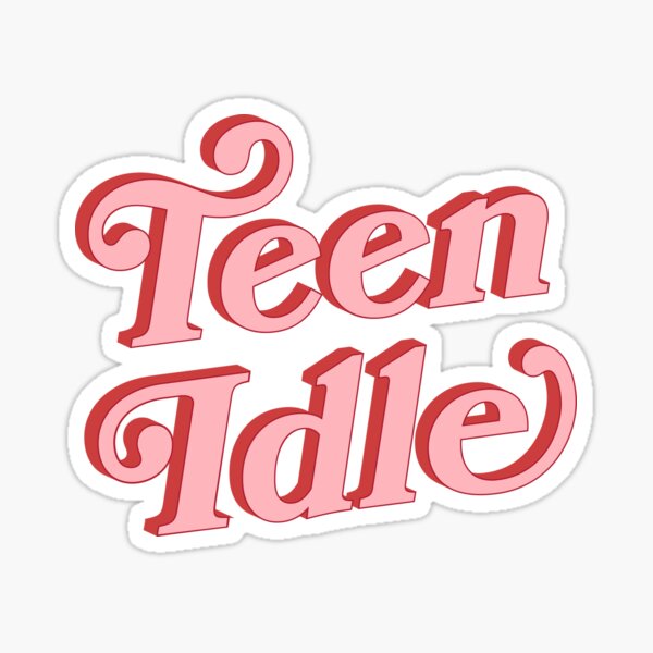 Teen Idle Aesthetic Sticker