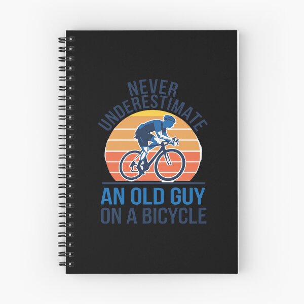 Item preview, Never Underestimate An Old Guy On A Bicycle Bicycling  designed and sold by SyntaxClaw.