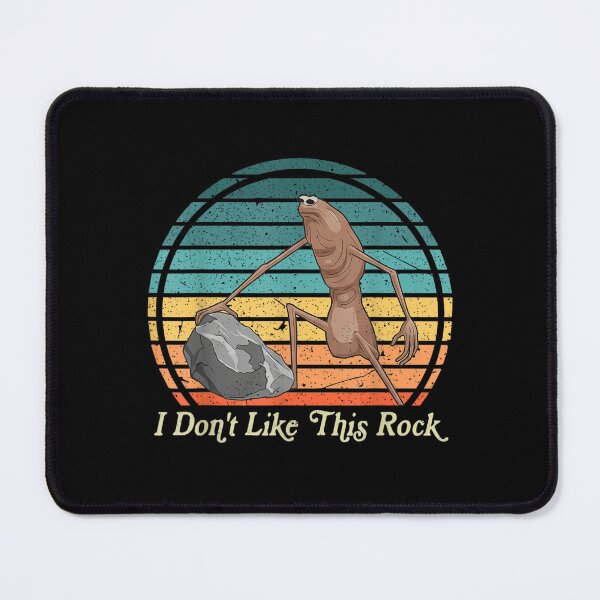 Item preview, I Don't Like This Rock Marcus The Worm Funny Meme designed and sold by ivotee.
