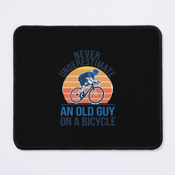 Item preview, Never Underestimate An Old Guy On A Bicycle Bicycling  designed and sold by SyntaxClaw.