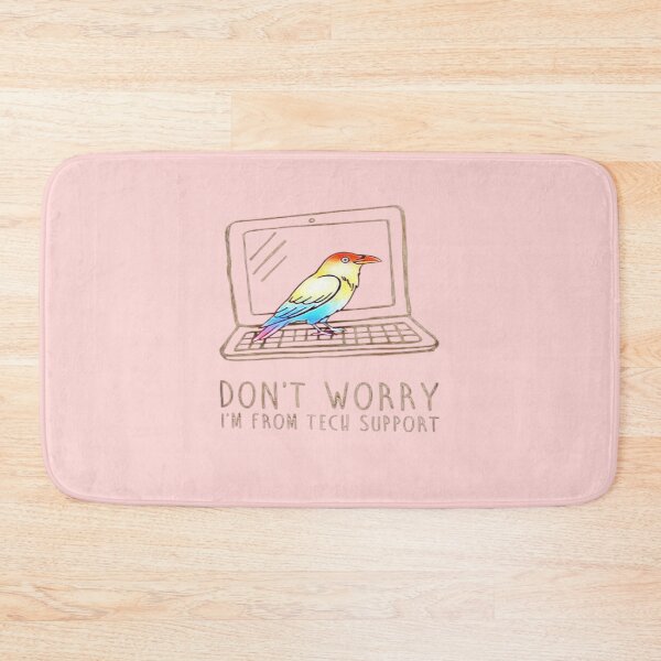 Item preview, I’m From Tech Support Rainbow Raven Laptop 02 designed and sold by creativerooney.