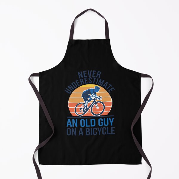 Item preview, Never Underestimate An Old Guy On A Bicycle Bicycling designed and sold by SyntaxClaw.