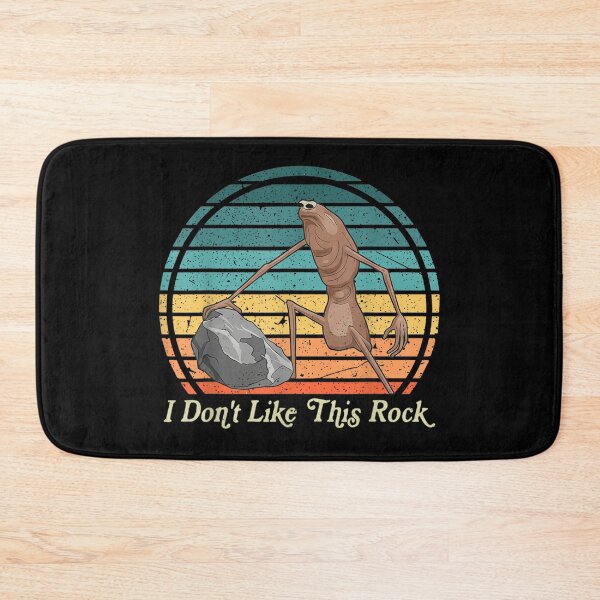 Item preview, I Don't Like This Rock Marcus The Worm Funny Meme designed and sold by ivotee.