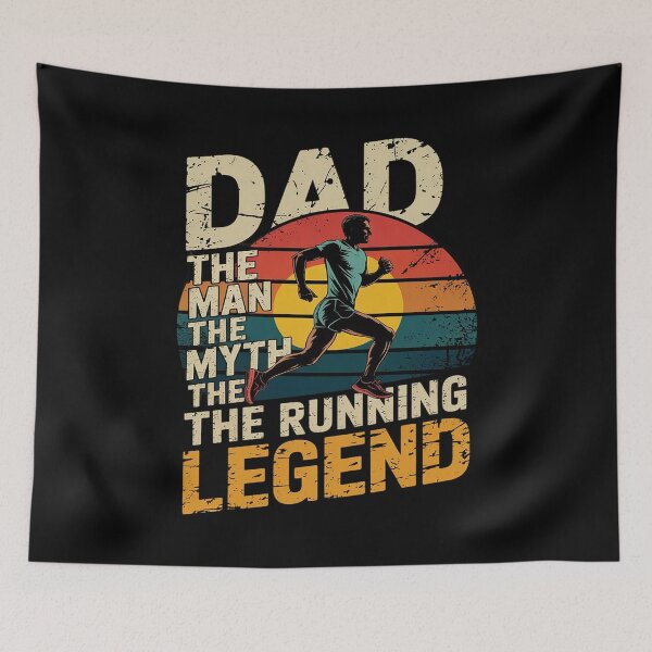 Item preview,  Running Dad The Man The Myth The Legend Runner designed and sold by MarryIsMonth.