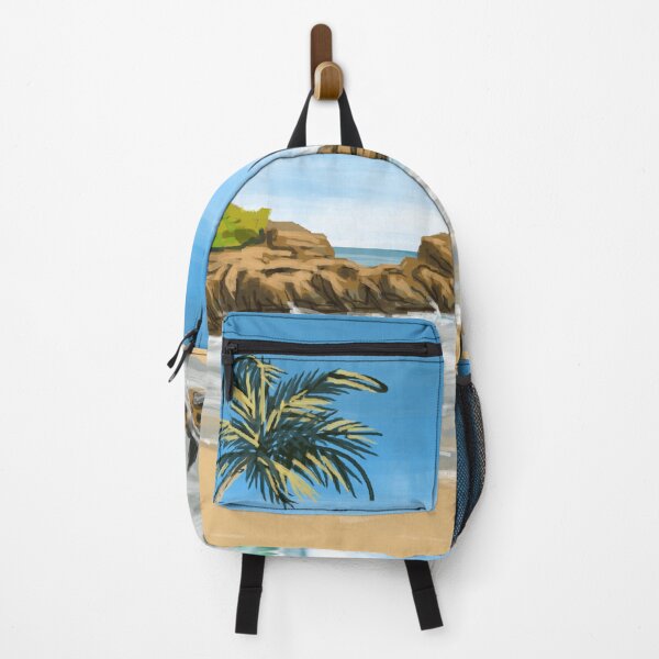 Item preview, Tranquil Tropics: Palm Shoreline Escape designed and sold by denip.