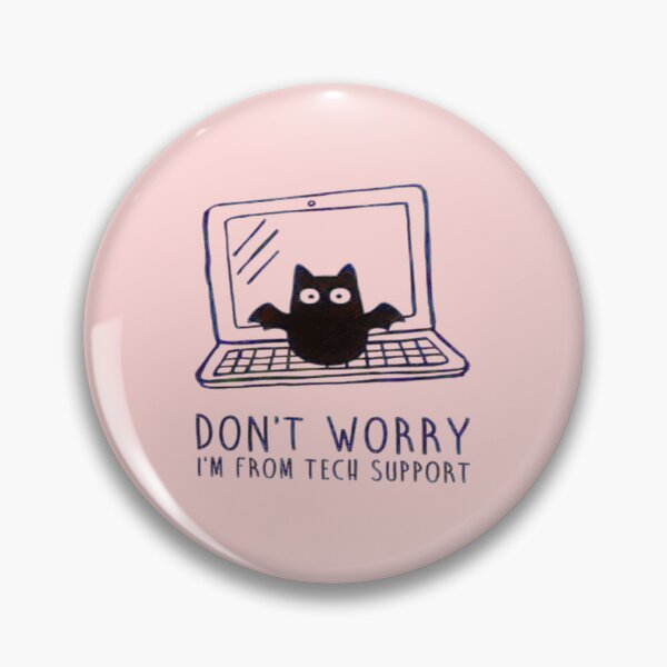 Item preview, Tech Support Bat Laptop – IT Support Meme 01 designed and sold by creativerooney.