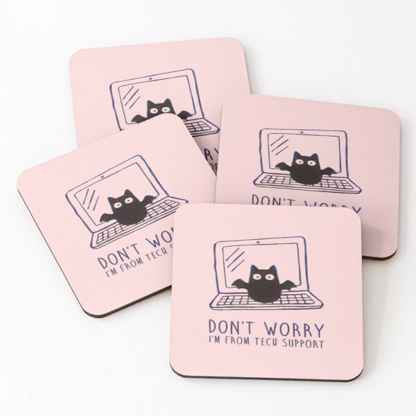 Item preview, Tech Support Bat Laptop – IT Support Meme 01 designed and sold by creativerooney.
