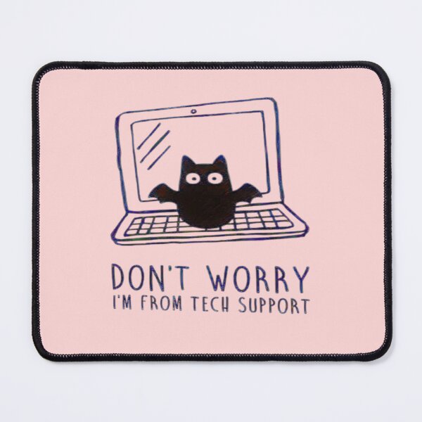 Item preview, Tech Support Bat Laptop – IT Support Meme 01 designed and sold by creativerooney.