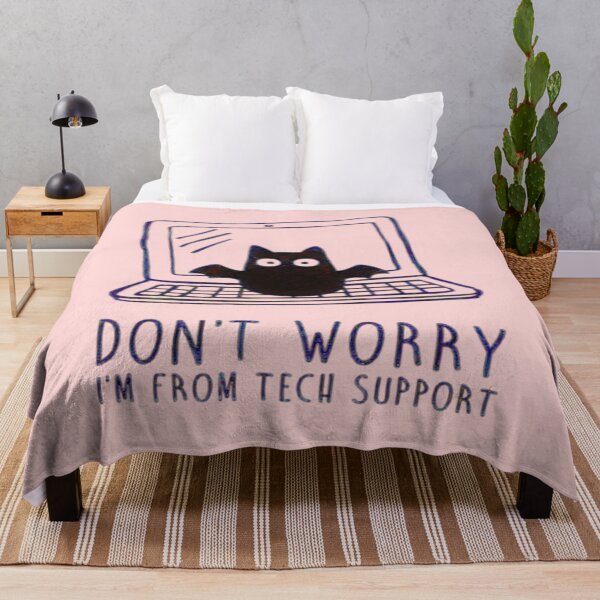 Item preview, Tech Support Bat Laptop – IT Support Meme 01 designed and sold by creativerooney.