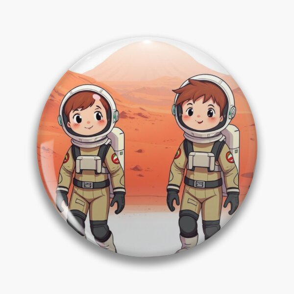 Item preview, Kids on Mars – Future Explorers Space Adventure Art designed and sold by HappySproutArt.