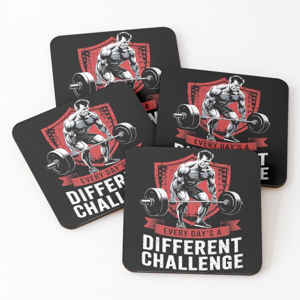 Item preview, Weightlifting Gym Workout Every Day’s a Different Challenge  designed and sold by MarryIsMonth.