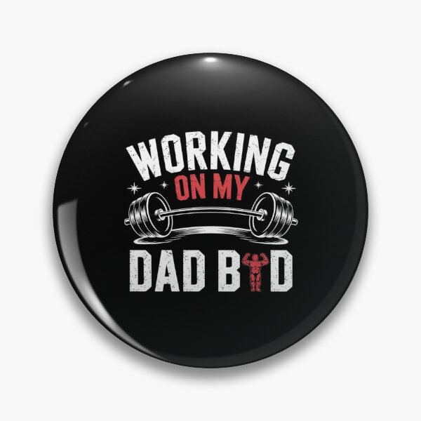 Item preview, Working on my dad bod - gym workout father's day  designed and sold by FadeOfThrone.